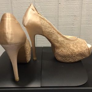 Lace heels